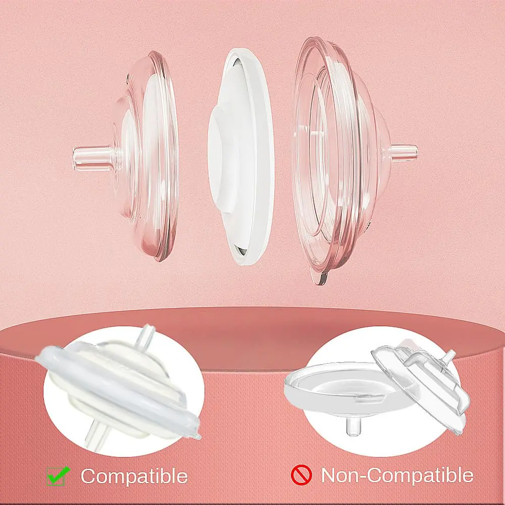PUMPMOM-US 8 Duckbill Valves & 2 Membranes for Spectra Breast Pump | Silicone, Compatible with S2/S1/9 Plus - view 9