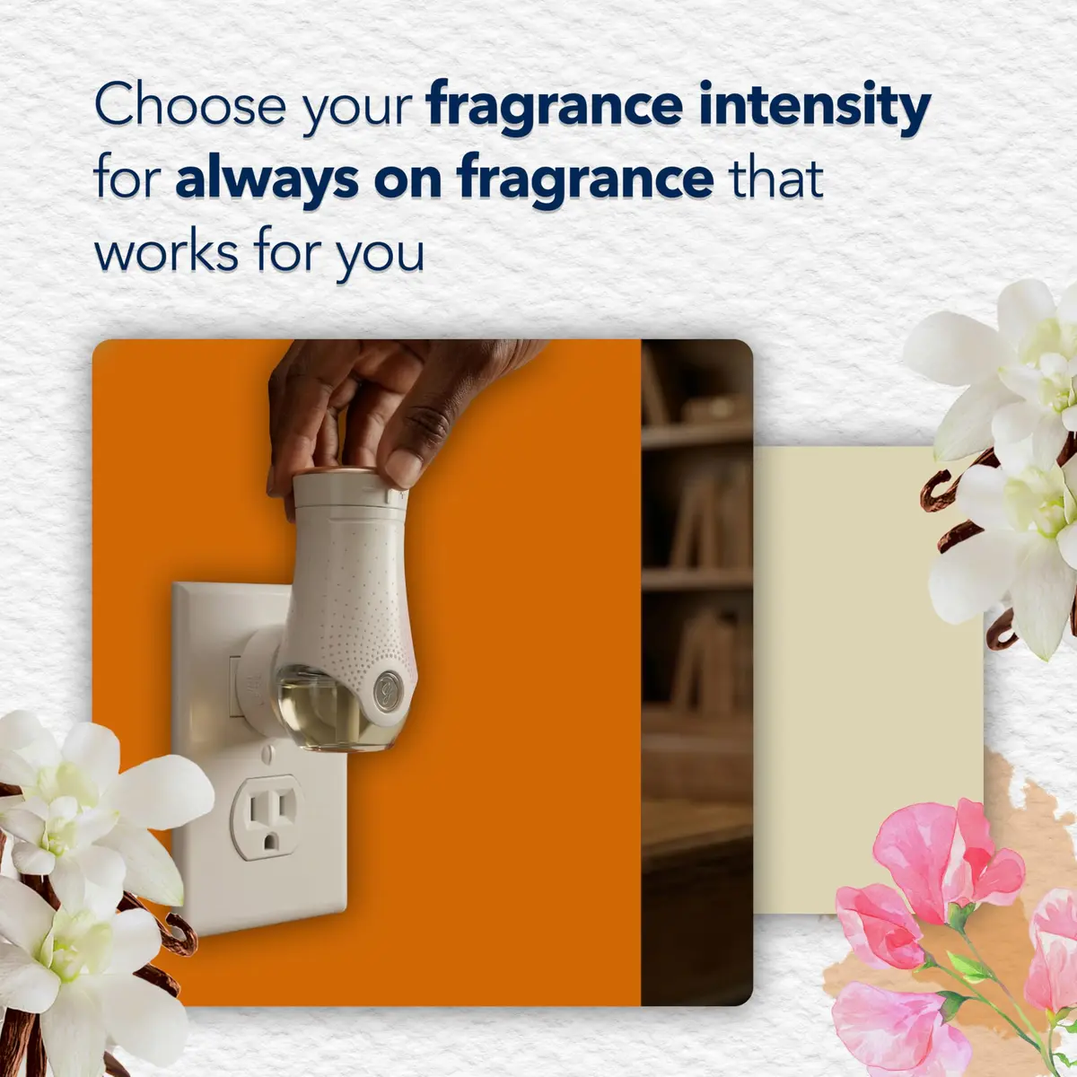 Glade PlugIns Air Freshener Refills Sheer Vanilla Embrace 3.35 Fl Oz (5 Count) | Scented with Essential Oils - view 6