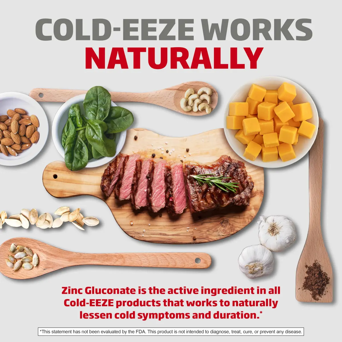 Cold-Eeze Plus Natural Mixed Berry Cold & Flu Zinc Lozenges, 25 Ct | Shortens Cold Duration & Relieves Symptoms - view 3