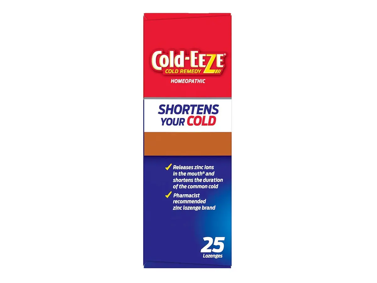 Cold-Eeze Plus Defense Zinc Lozenges, Natural Citrus Elderberry Flavor, 25 Ct | Shortens Cold Duration & Boosts Immunity - view 5