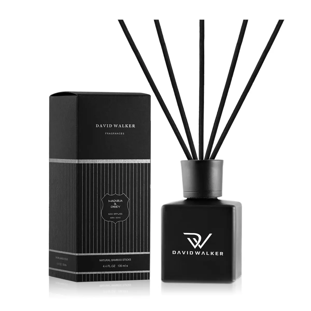 David Walker Room Diffuser - Magnolia Chery | 130 ml/4.4 oz | Long-lasting fragrance for home relaxation - main product image