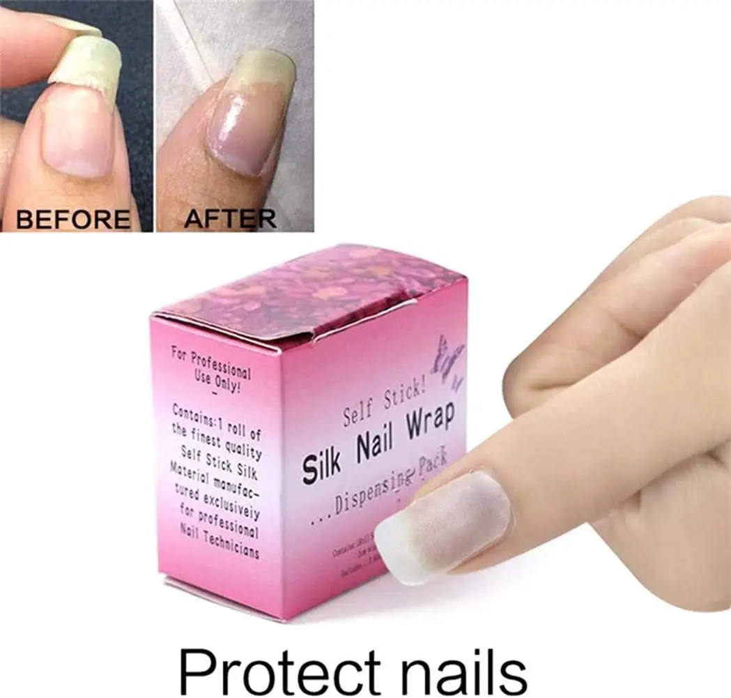 NT-ling Fiberglass Silk Wrap Nail Repair Sticker 1m (39.4 Inch) | Self-Adhesive for Strong Nail Protection - view 3