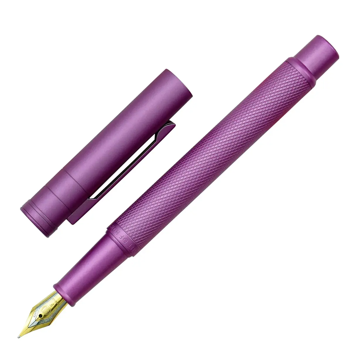 Asvine Hongdian 1851 Pink Fountain Pen with Extra Fine Nib - Smooth Writing - main product image