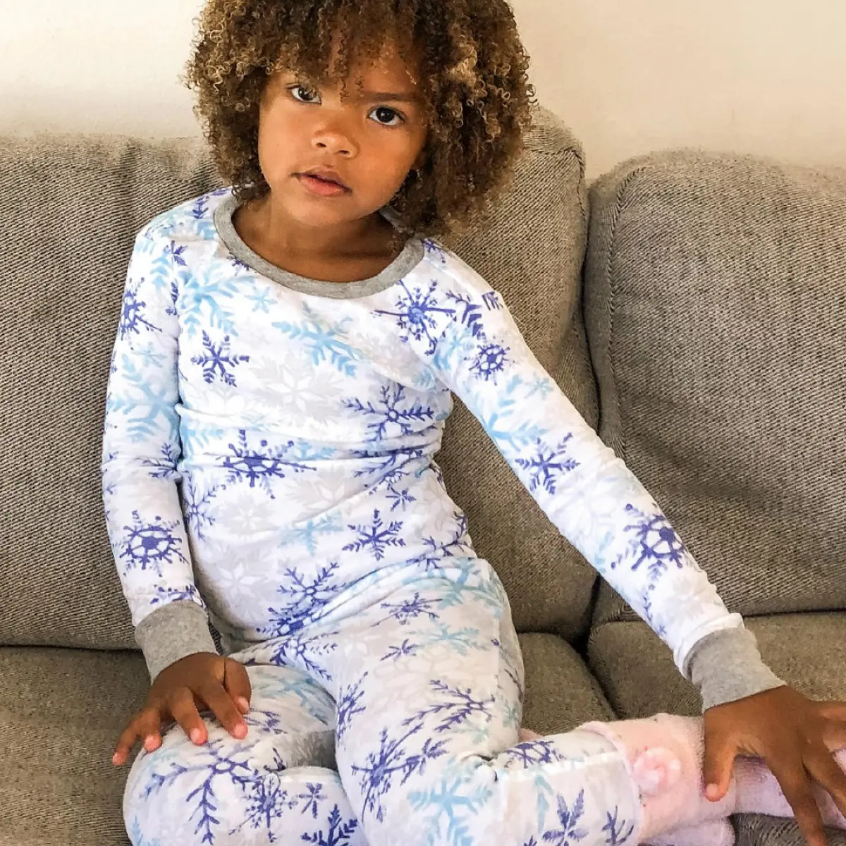 HonestBaby Family Matching Holiday Pajamas for Men, Women, Kids, Toddlers, Baby Boys, Girls, Unisex Pets | Organic Cotton, Fall Style - view 2