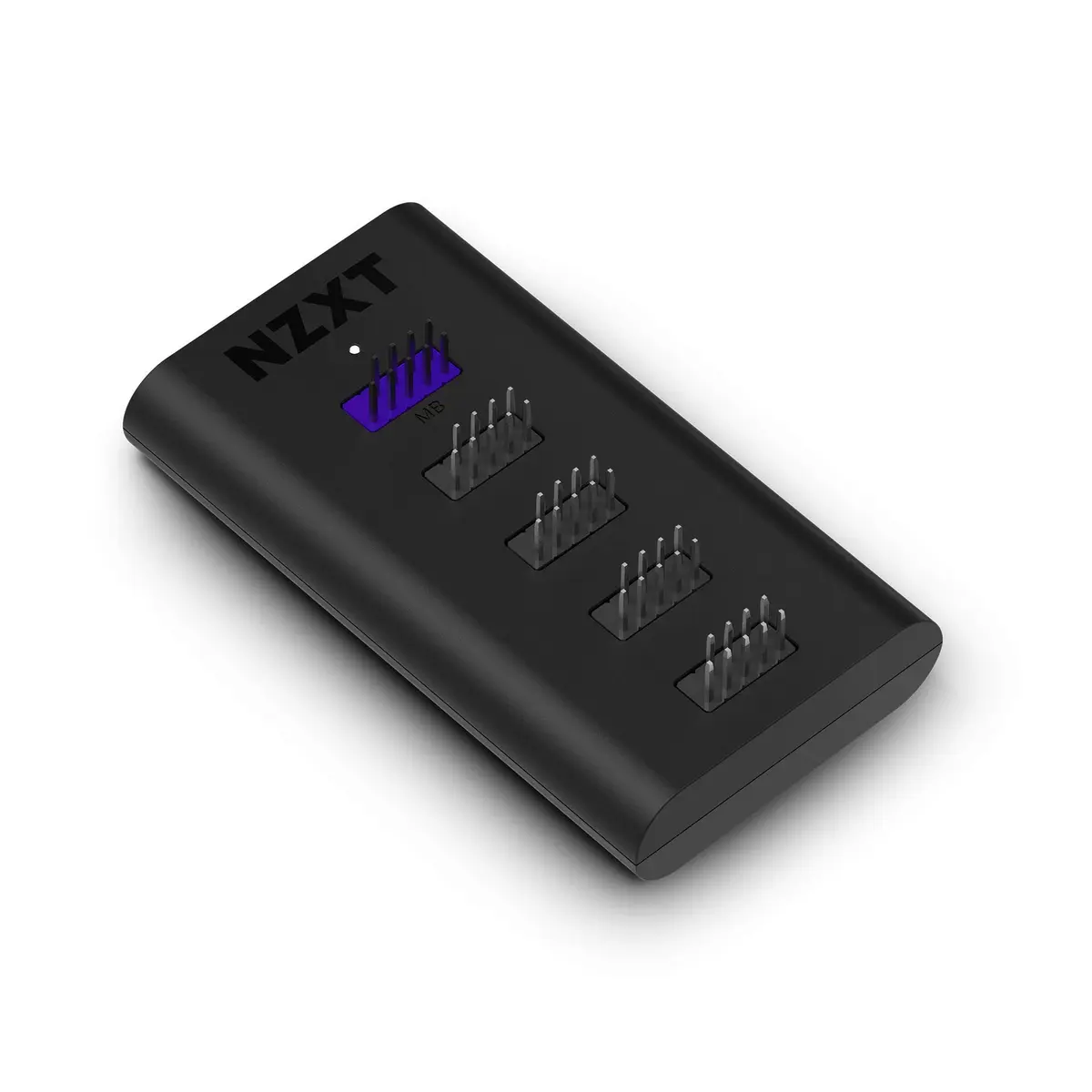 NZXT Internal USB Hub 3 - Expands 4 USB 2.0 Ports - Sleek Multifunctional Design - SATA Power Connection - Plug and Play | Compact, Stable Power, Easy Install - view 6