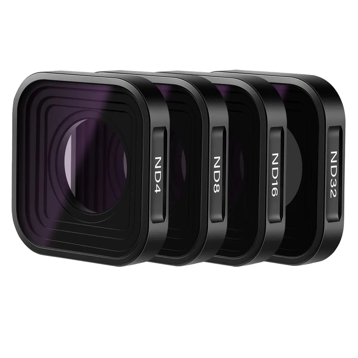 NEEWER 4-Pack ND Filter Kit for GoPro Hero 13/12/11/10/9 Cameras | Multicoated Optical Glass, Aviation Aluminum Frame - main product image
