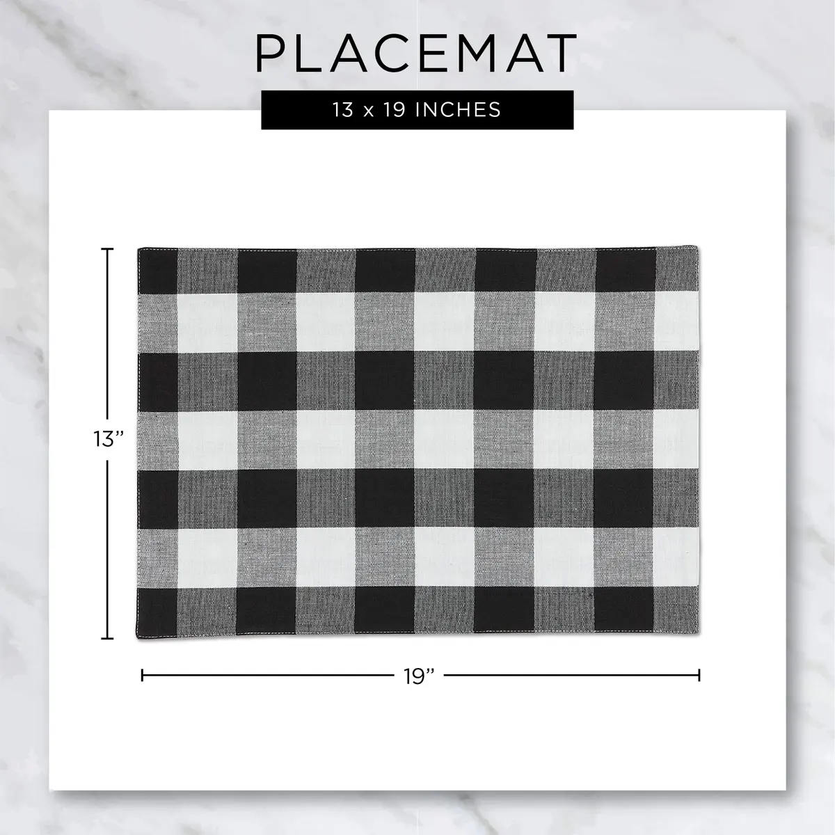 DII Multi Stripe Kitchen Tabletop Collection Placemat Set 13x19 inches (33x48 cm) - Set of 6 - view 7