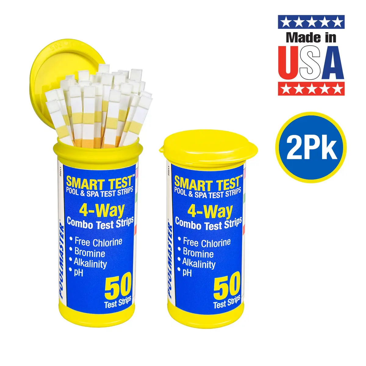 Poolmaster 4-Way Test Strips 100 Count | Accurate Pool & Spa Water Testing in Seconds - view 7