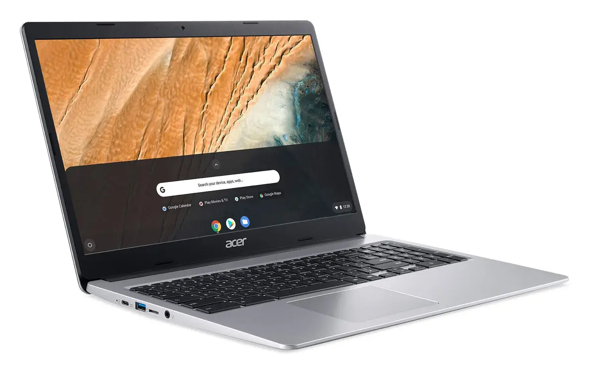 Acer Chromebook 315 15.6" Full HD IPS Touchscreen Laptop | Intel Celeron N4020 Dual-Core, 4GB RAM, 64GB eMMC, 12 Hrs Battery - view 3