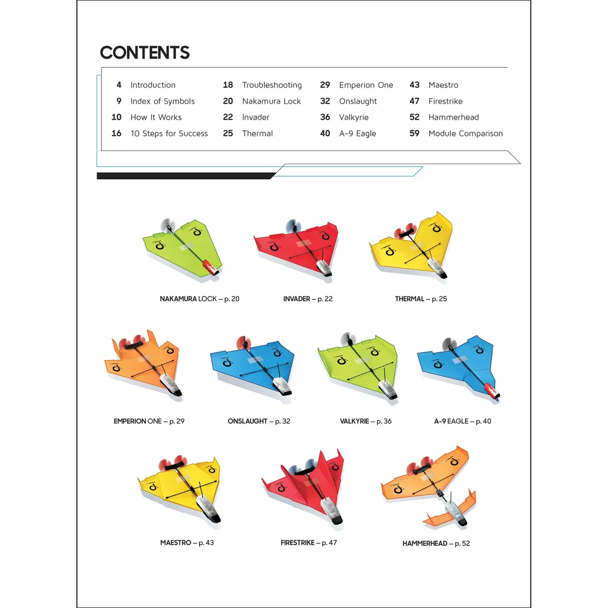 POWERUP TOYS The PowerUp Paper Airplane Book | 10 Unique Designs & STEM Learning (59 pages, paperback) - view 3