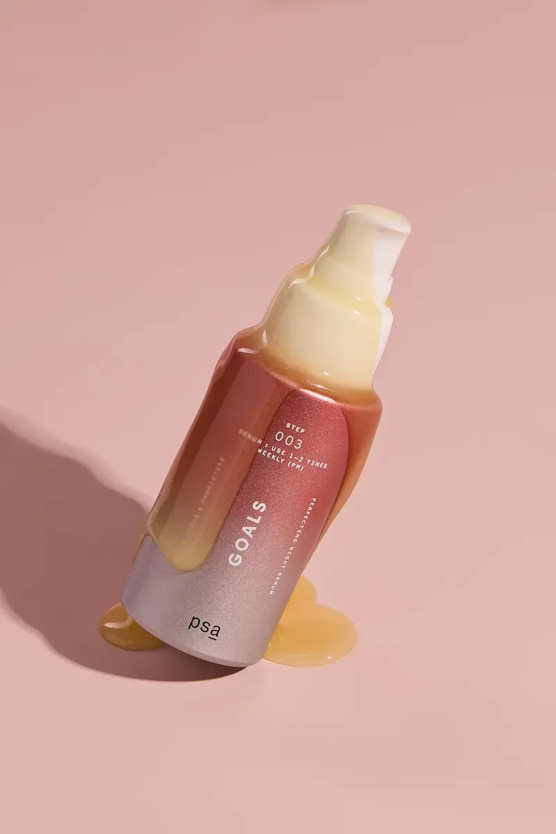 PURPOSEFUL SKINCARE PSA - GOALS Multi Acid & Probiotics Night Serum 30 mL | Reduces Pores & Dark Spots - view 2