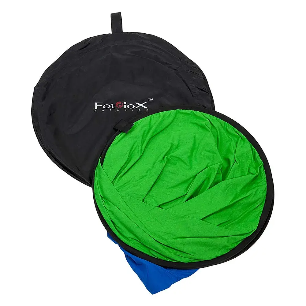 Fotodiox Pro 48x72 inch Chromakey Green/Blue 2-in-1 Collapsible Background Panel - view 2