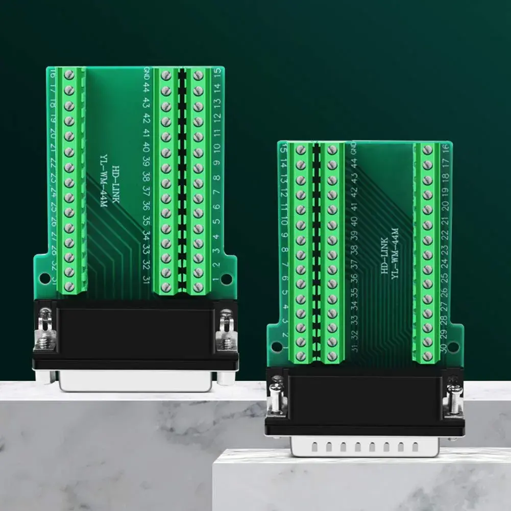 ANMBEST DB44 Solderless Serial to 44 Pin Port Terminal Male Adapter | 2A 24V Rated - view 5