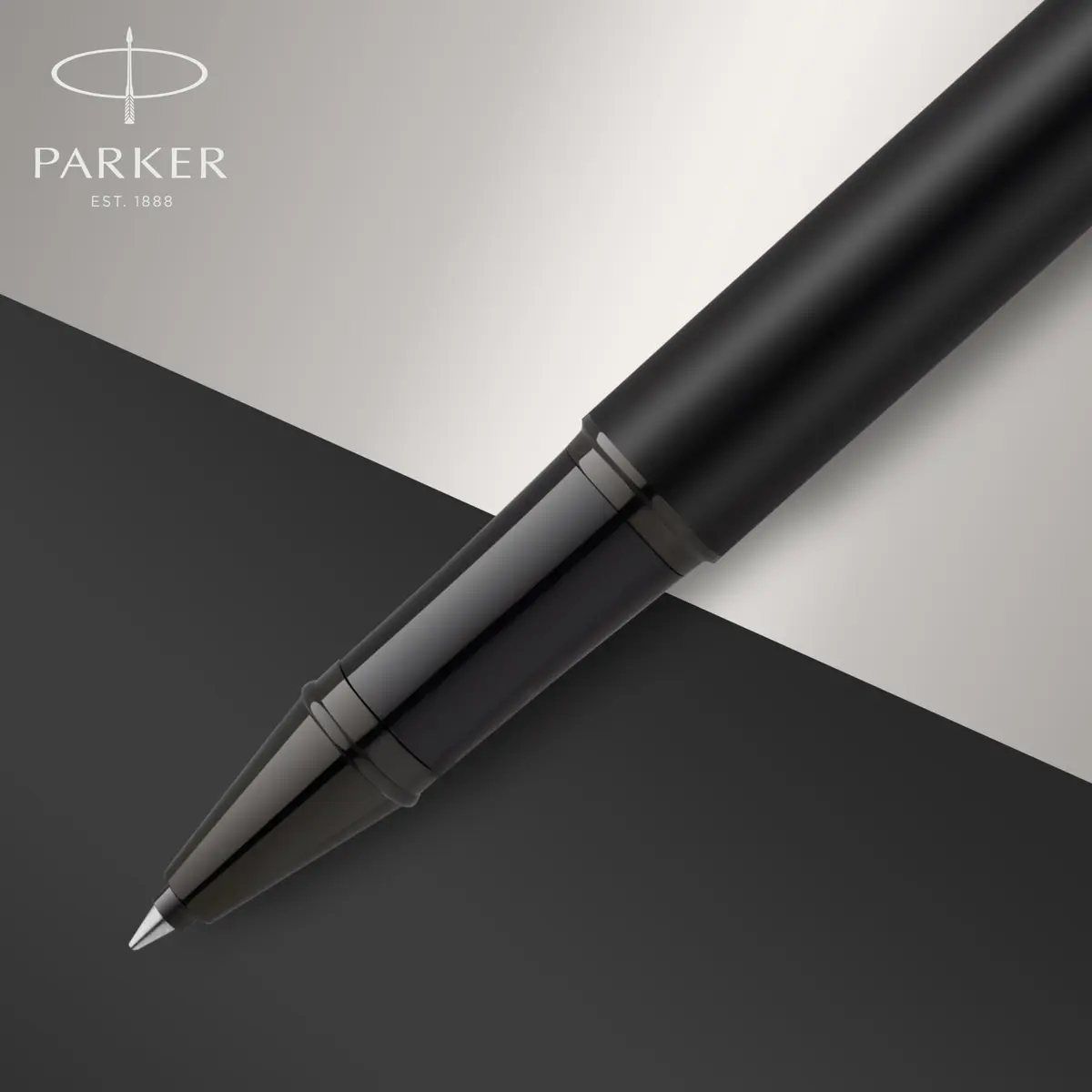 Parker IM Rollerball Pen, Fine Point, Matte Black, 0.9mm | Smooth Writing for Professionals - view 5