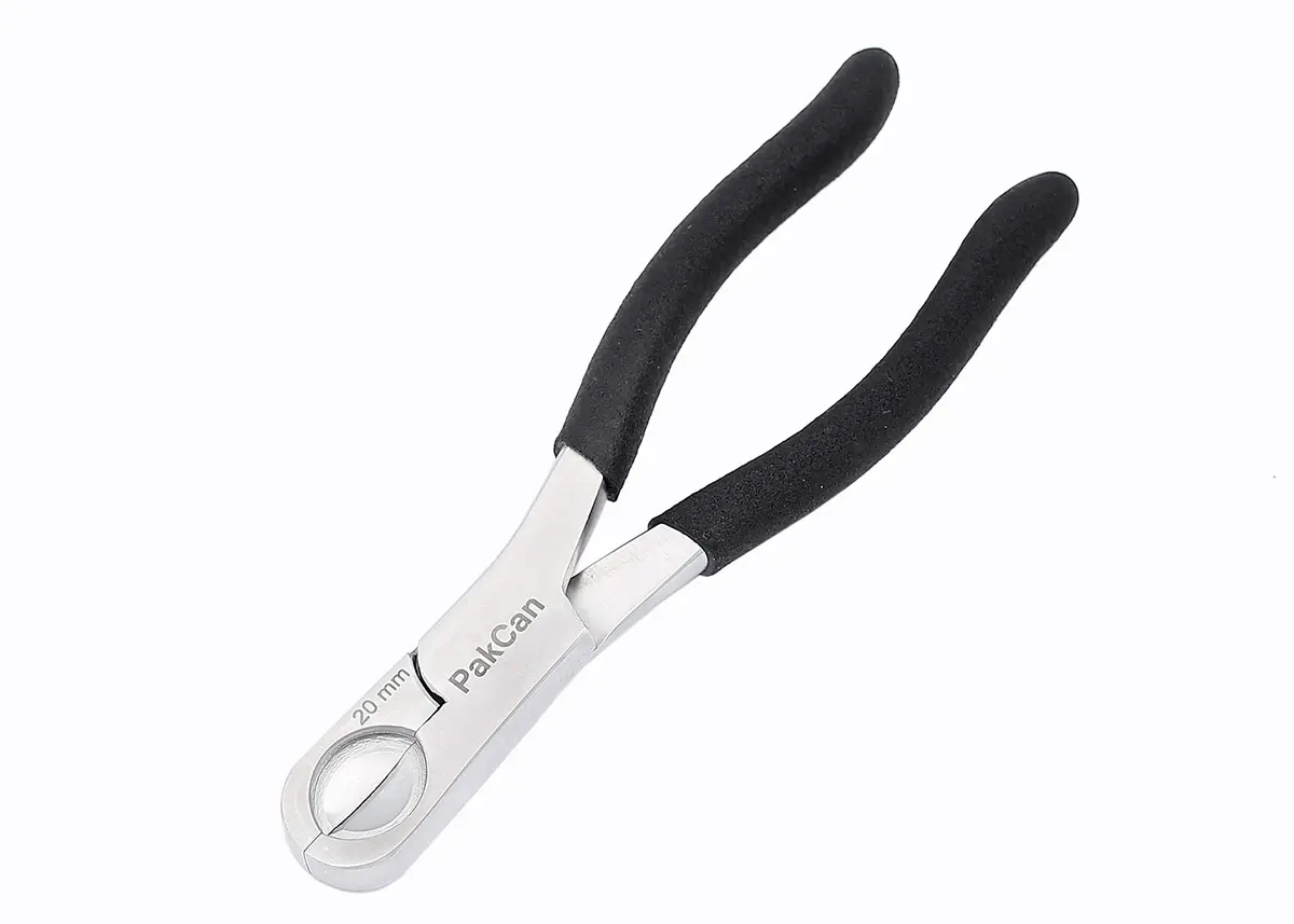 PakCan Dual Action Decapper Pliers for Decapping 13mm & 20mm Vials | Stainless Steel Lab Tool - main product image