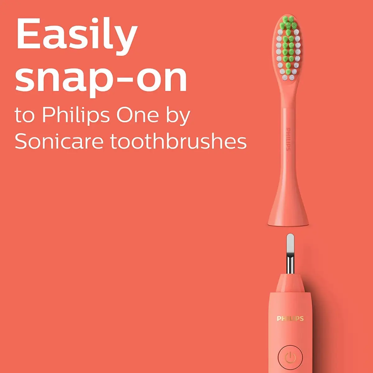 Philips Sonicare Kids Replacement Brush Heads - Miami Coral, 2-Pack - view 4