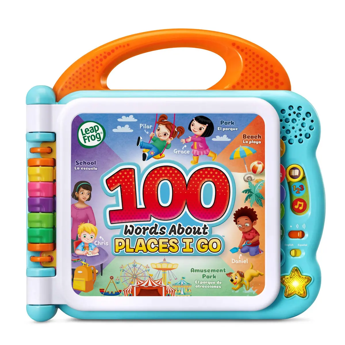 LeapFrog 100 Words About Places I Go Book | Bilingual Learning Toy for Ages 18+ Months - main product image