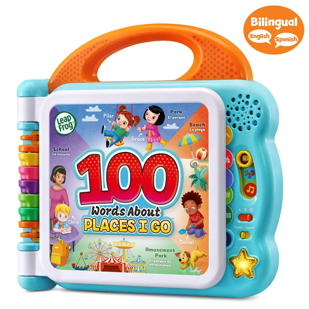 LeapFrog 100 Words About Places I Go Book | Bilingual Learning Toy for Ages 18+ Months - view 2