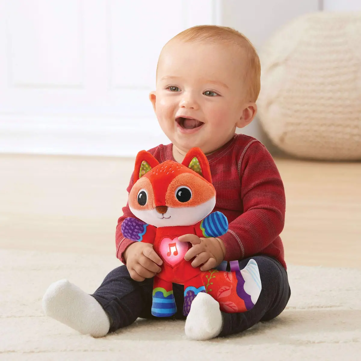 VTech Soothing Songs Fox, Red | Musical Toy for Babies with Lights & Sounds, Birth+ - view 4