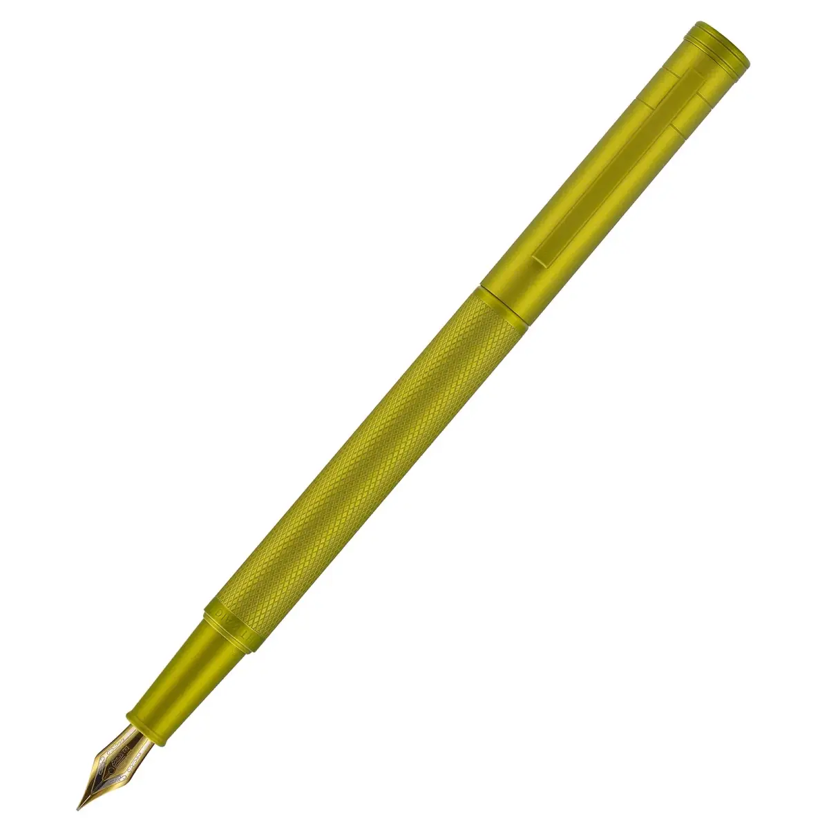 Asvine Mustard Yellow Forest Fountain Pen Extra Fine Nib | Smooth Ink Flow Writing Instrument - view 8