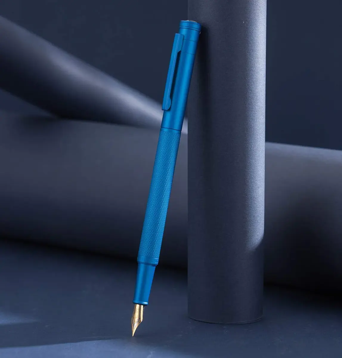 Asvine Blue Forest Fountain Pen Fine Nib 0.5mm (0.02in) | Smooth Ink Flow for Writing - view 8