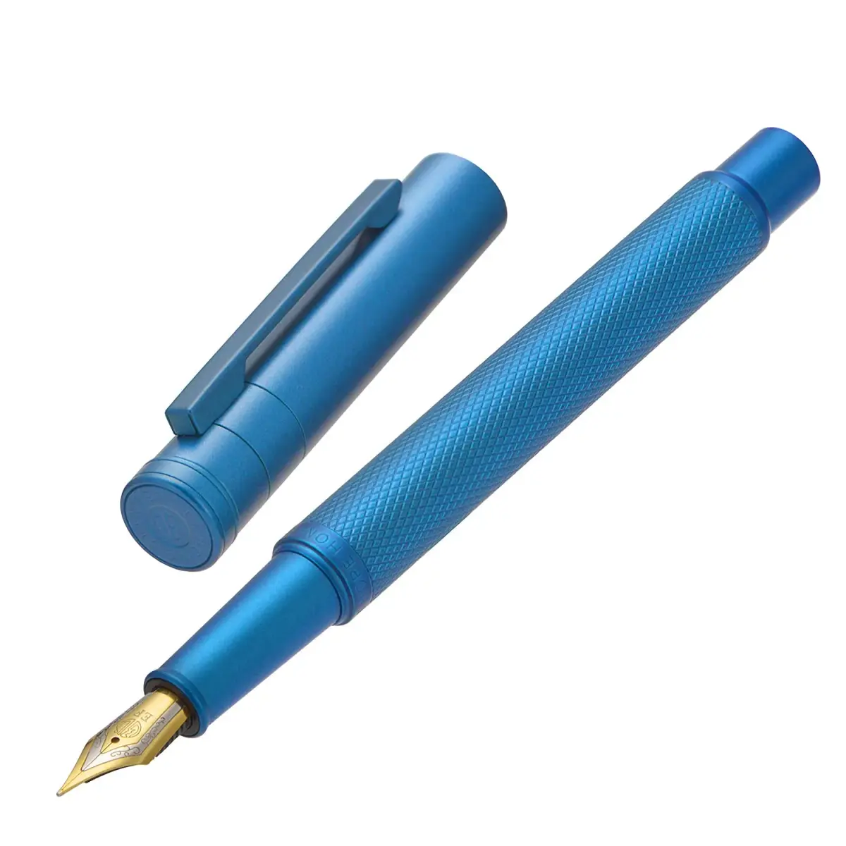 Asvine Hongdian 1851 Blue Forest Fountain Pen with Extra Fine Nib - Smooth Writing - main product image