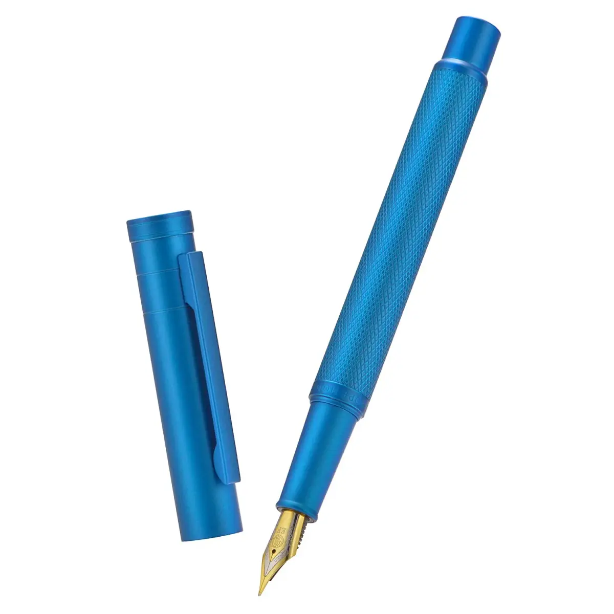 Asvine Hongdian 1851 Blue Forest Fountain Pen with Extra Fine Nib - Smooth Writing - view 2