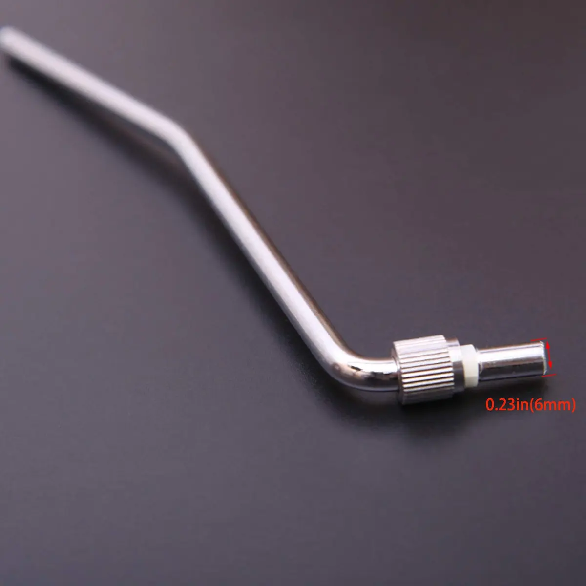 LGEGE 6mm Double Tremolo Arm | Silver Guitar Whammy Bar for Floyd Rose System - view 4