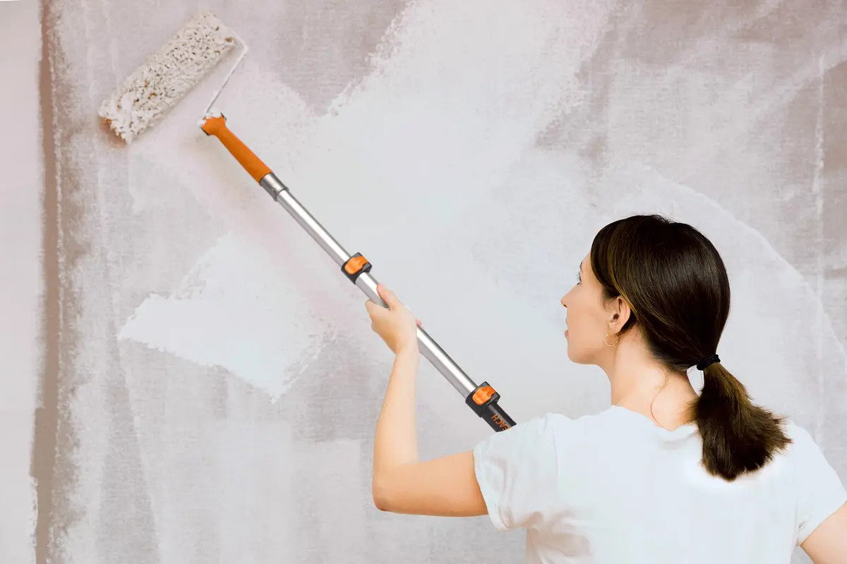 EXTEND-A-REACH 1.5-3 ft Long Paint Roller Extension Pole | Multi-Purpose Telescopic Handle for Painting, Dusting & Window Cleaning - view 2