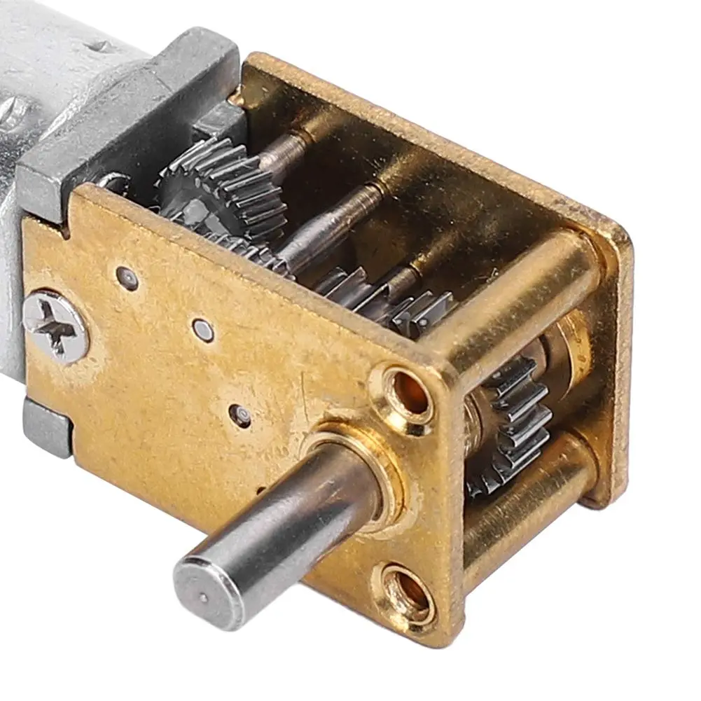 Hilitand Mini Gear Motor 3V | High Torque, Low Noise, 16RPM, Geared DC Motor - view 4