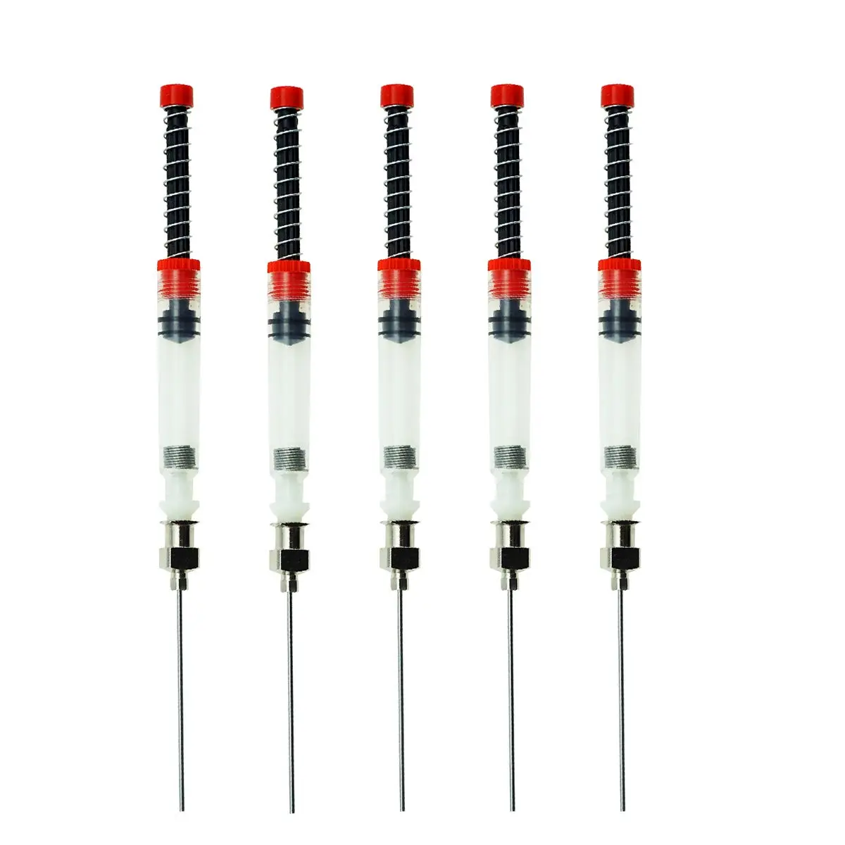 Asvine 5 Pack Fountain Pen Ink Syringe Filler with Blunt Needle Tip | Smooth Ink Flow - main product image