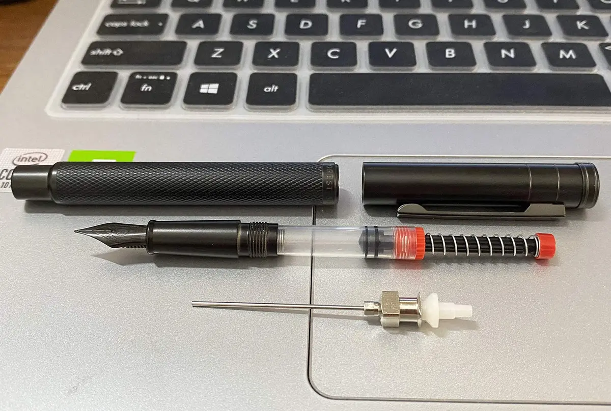 Asvine 5 Pack Fountain Pen Ink Syringe Filler with Blunt Needle Tip | Smooth Ink Flow - view 7