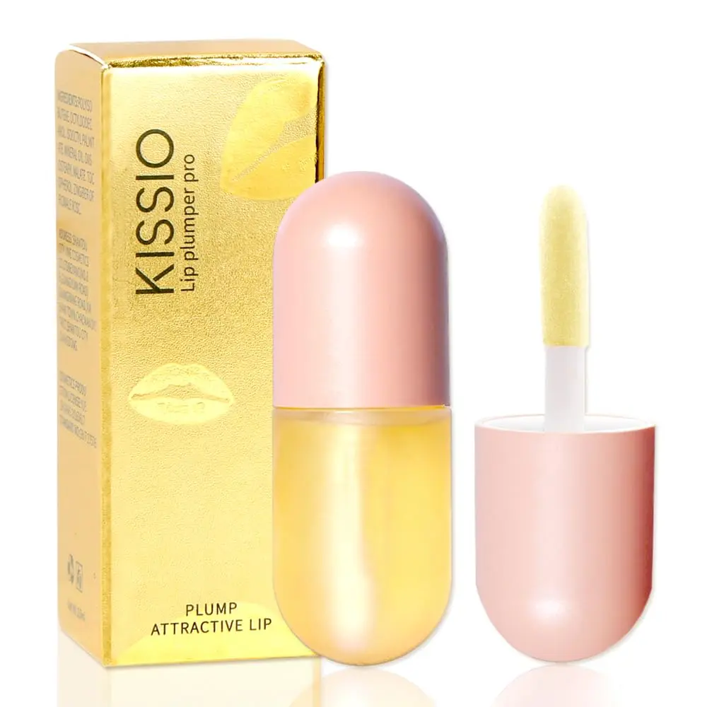 KISSIO Natural Lip Plumper Serum 5.5ml (0.19 Fl Oz) | Fuller, Smoother Lips - main product image