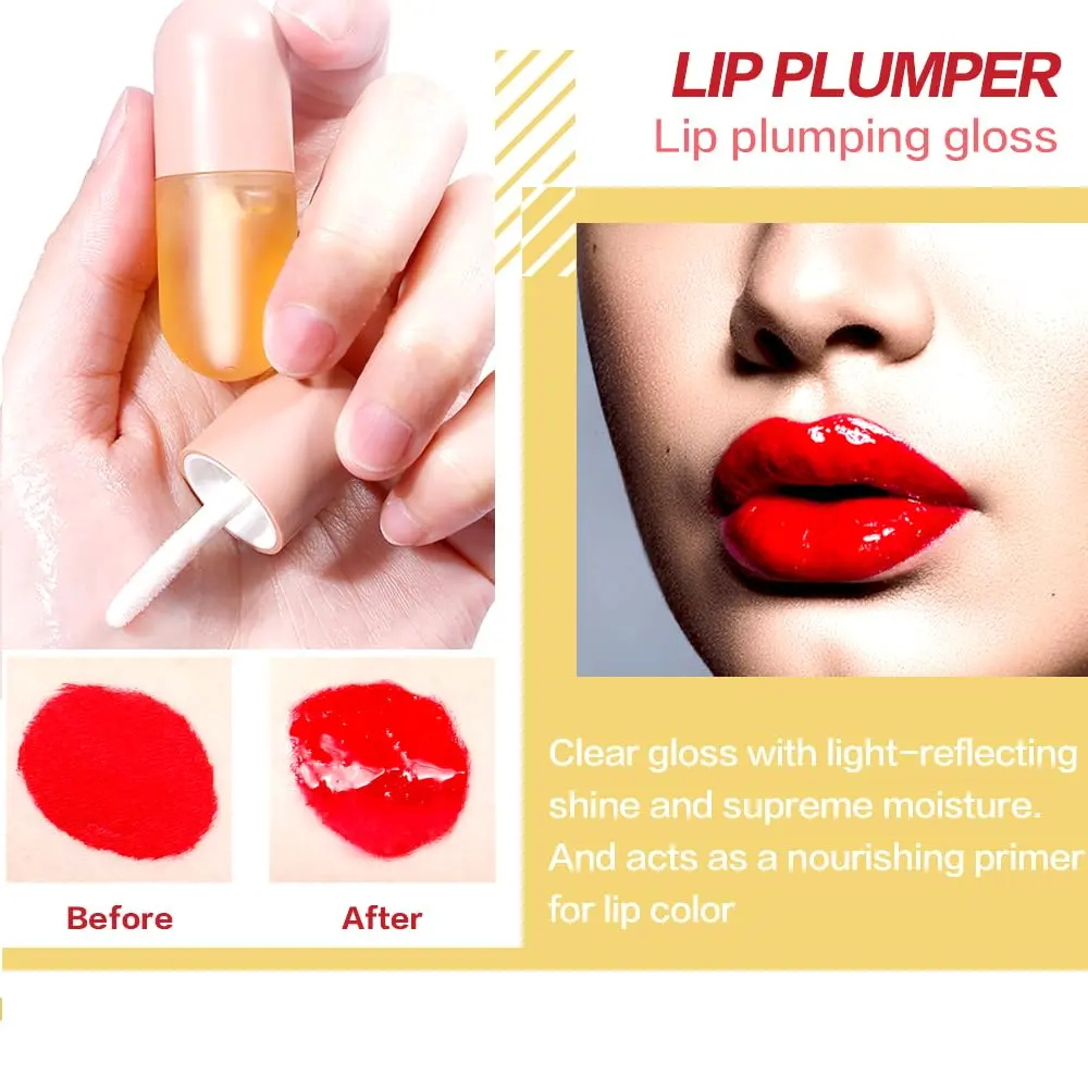 KISSIO Natural Lip Plumper Serum 5.5ml (0.19 Fl Oz) | Fuller, Smoother Lips - view 7