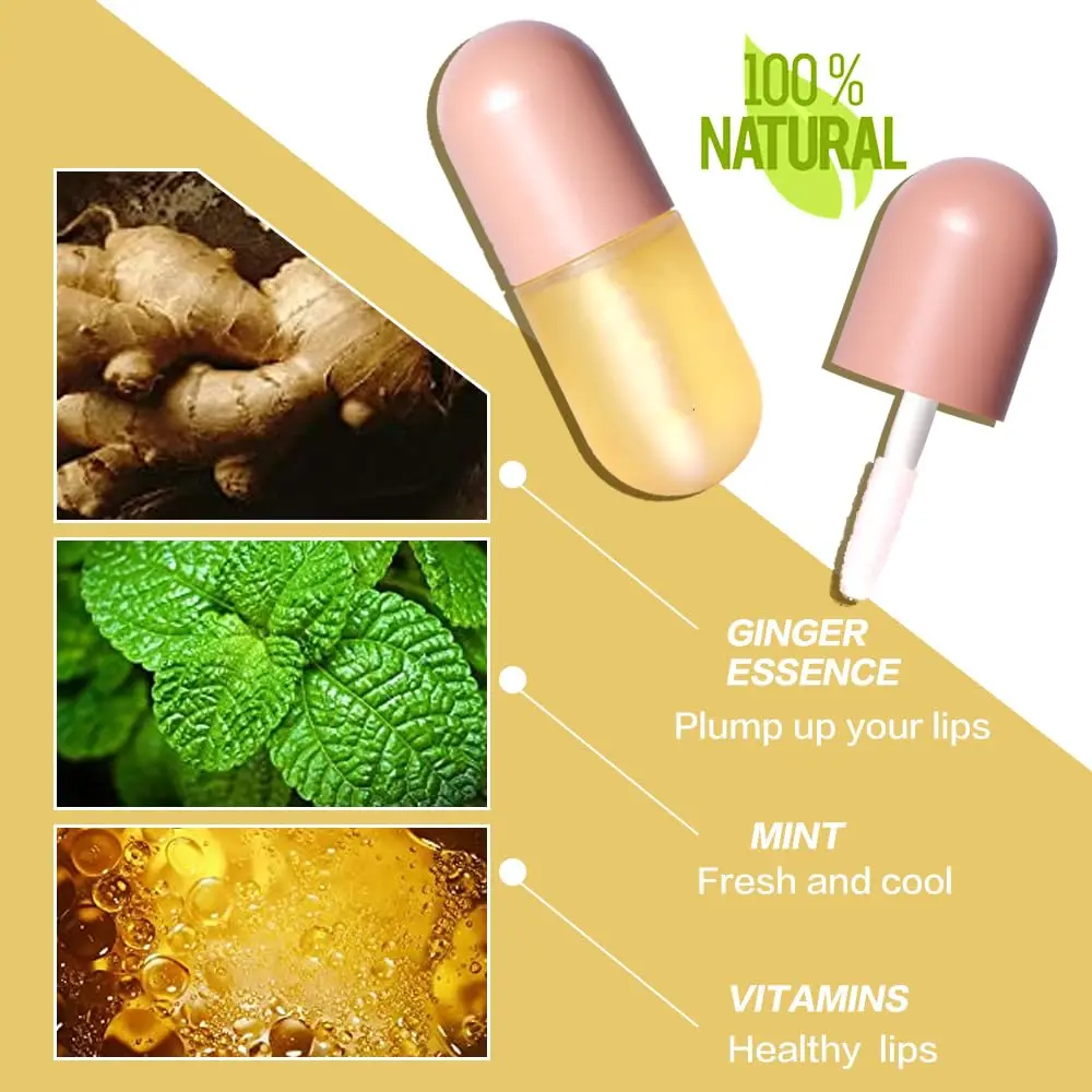KISSIO Natural Lip Plumper Serum 5.5ml (0.19 Fl Oz) | Fuller, Smoother Lips - view 2