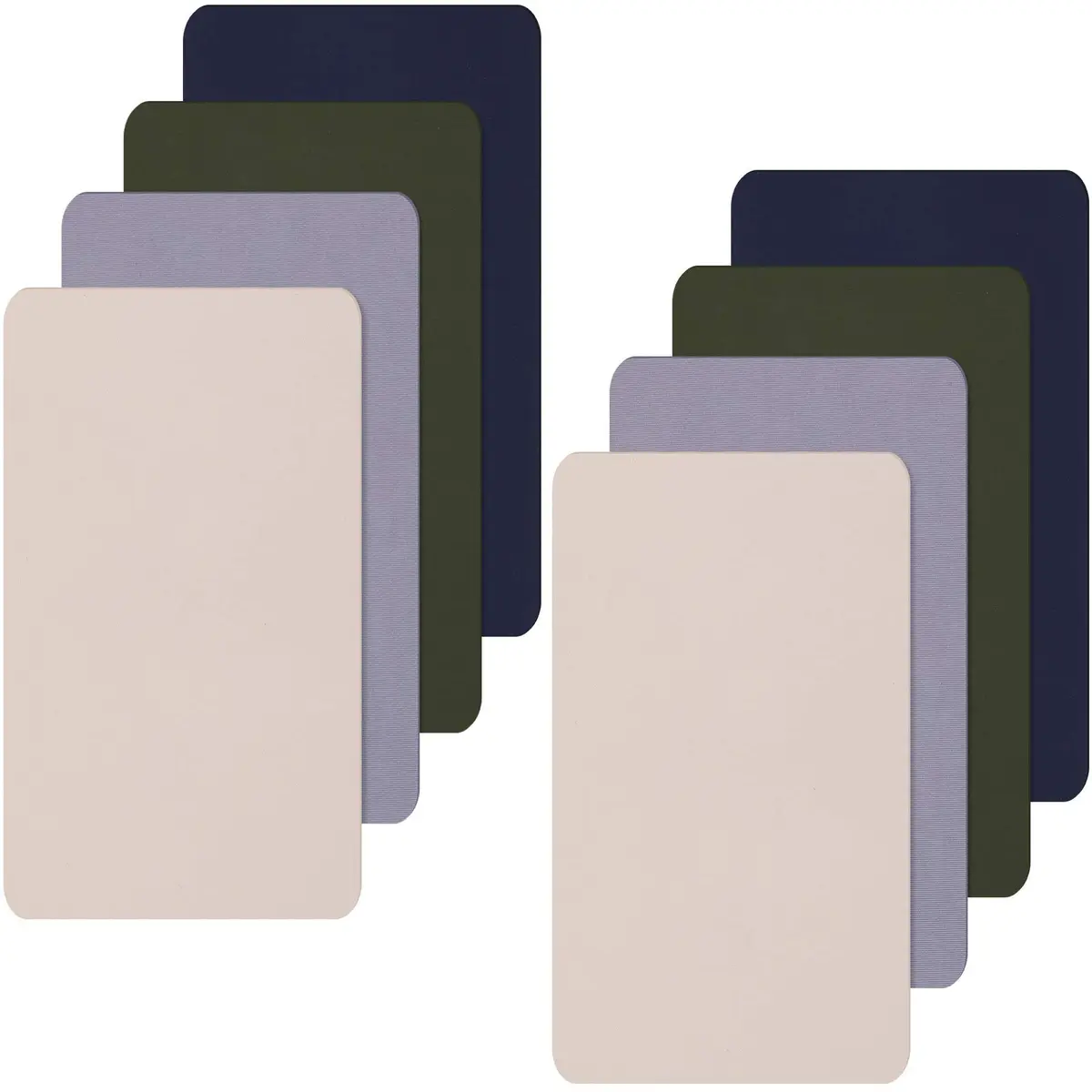 WILLBOND Nylon Repair Patches 8 Pack Waterproof Self Adhesive Fabric Patches - main product image