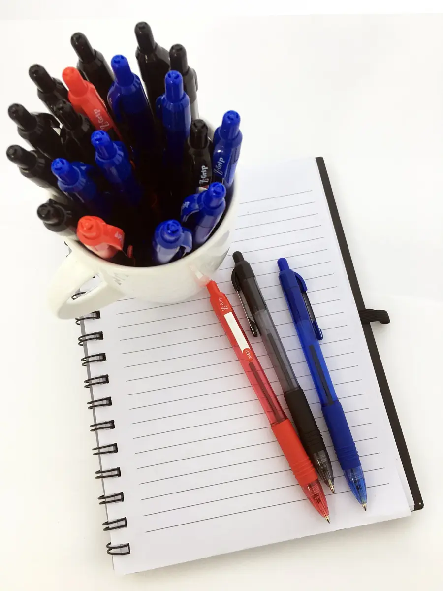 Zebra Pen Z-Grip Retractable Ballpoint Pens, Blue Ink, 0.7mm Fine Point, 30-Pack | Smooth Writing for Students & Office - view 3