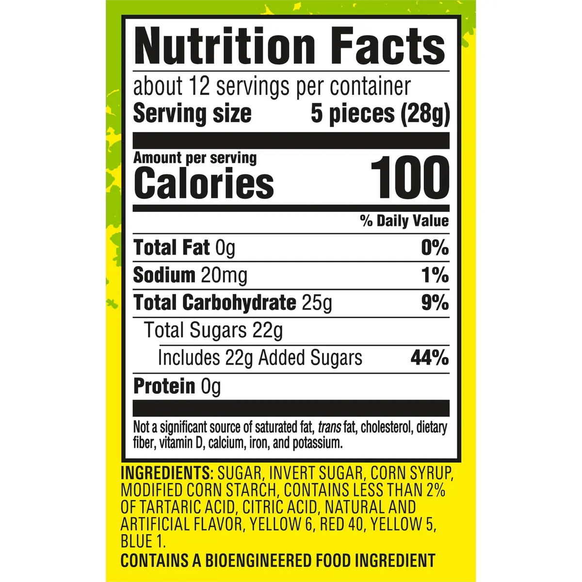 Sour Patch Kids Big Kids Soft & Chewy Gummy Candy, Share Size, 12 oz | Assorted Fruit Flavors, Chewy & Sour - view 2