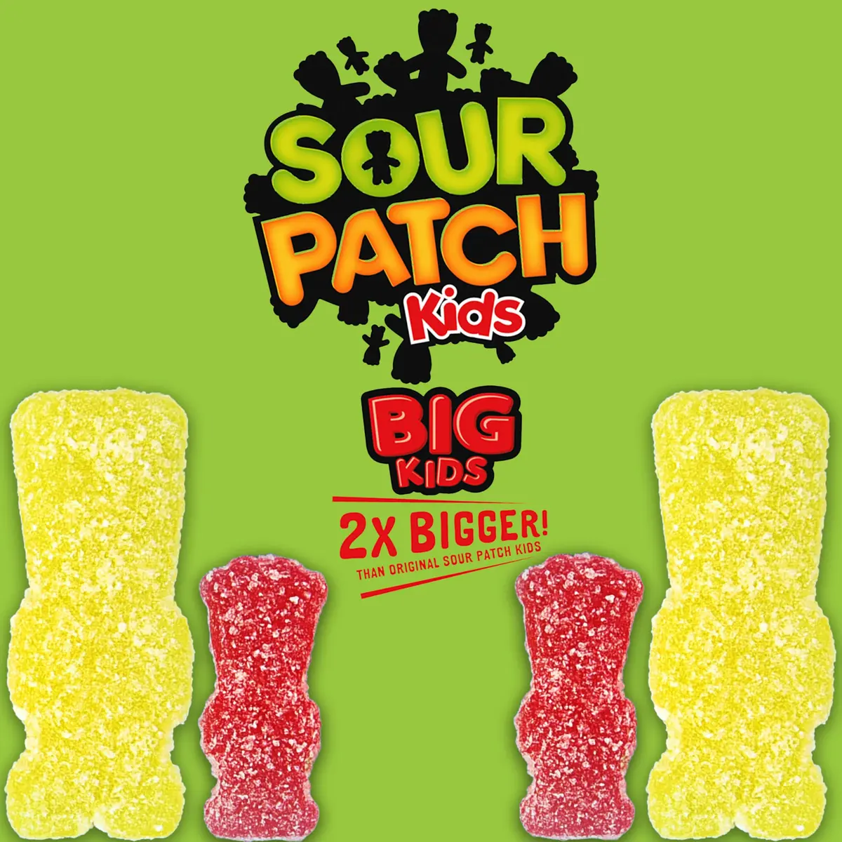 Sour Patch Kids Big Kids Soft & Chewy Gummy Candy, Share Size, 12 oz | Assorted Fruit Flavors, Chewy & Sour - view 3