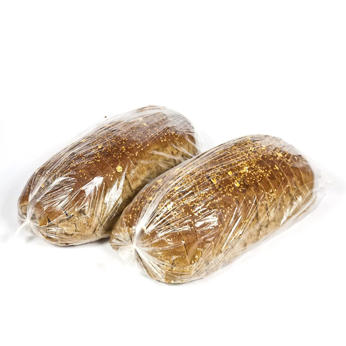 Morepack Plastic Bread Bags with Twist Ties 14x3x5 Inch (100 Pcs) | Gusseted for Large Loaves - view 3
