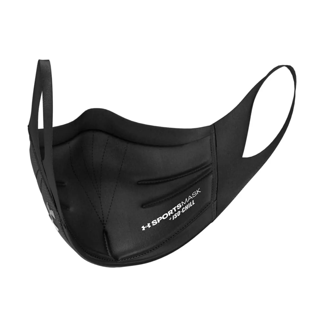 Under Armour Sports Facemask - Black/Black Small/Medium | Breathable, Reusable, All-Day Comfort - view 2