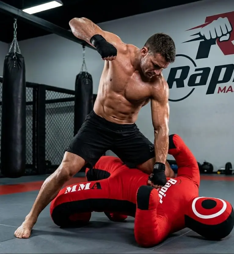 Rapid Martial 6ft Unfilled Punching Bag | MMA & Karate Training Equipment - view 5