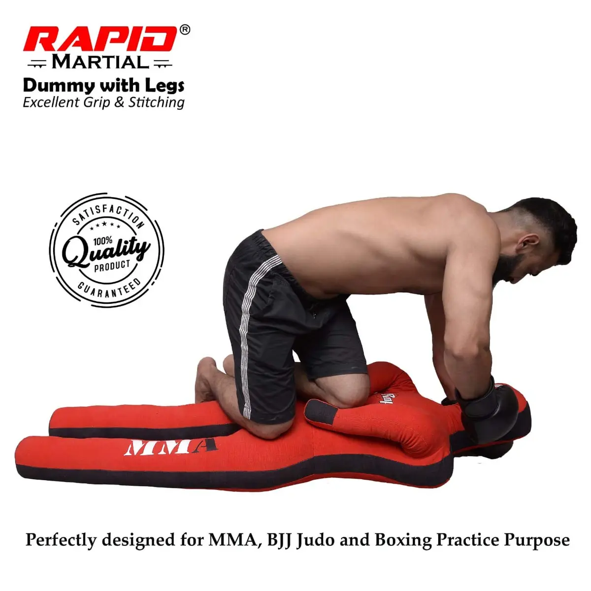 Rapid Martial 6ft Unfilled Punching Bag | MMA & Karate Training Equipment - view 6