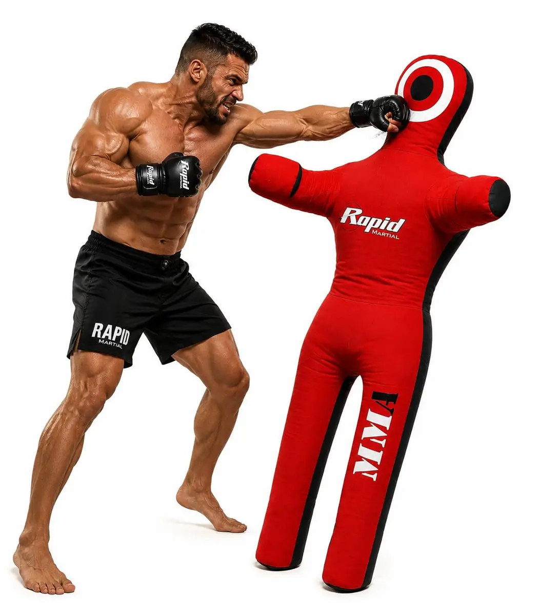 Rapid Martial 6ft Unfilled Punching Bag | MMA & Karate Training Equipment - view 3