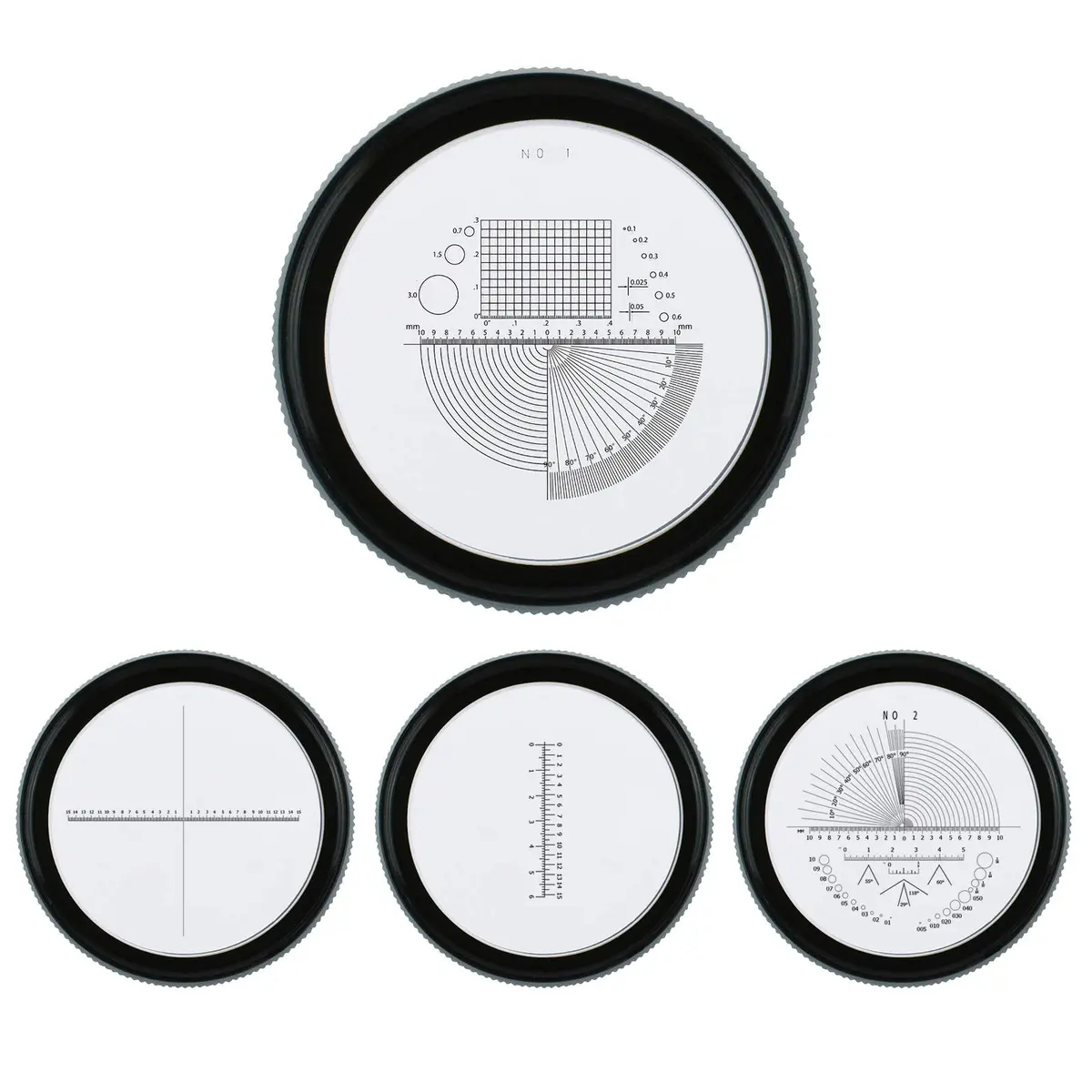 DANOPLUS 10X Jewelry Magnifier with LED Light & Glass Scale Chart | 25mm Field of View, Adjustable Focus - view 6