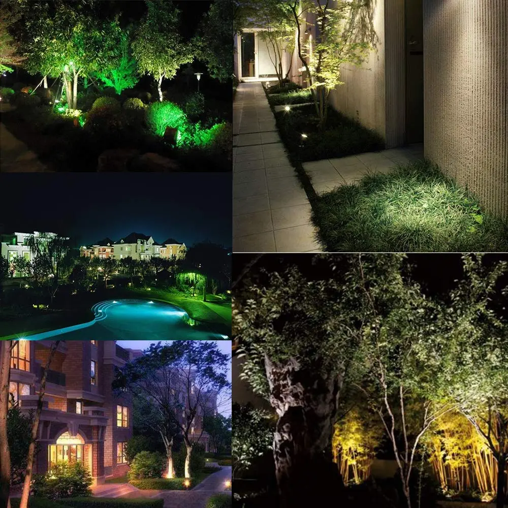 SHOYO Color Changing Pond Lights 3-Pack | Submersible RGB LED Spotlights with Timer & Remote - view 7