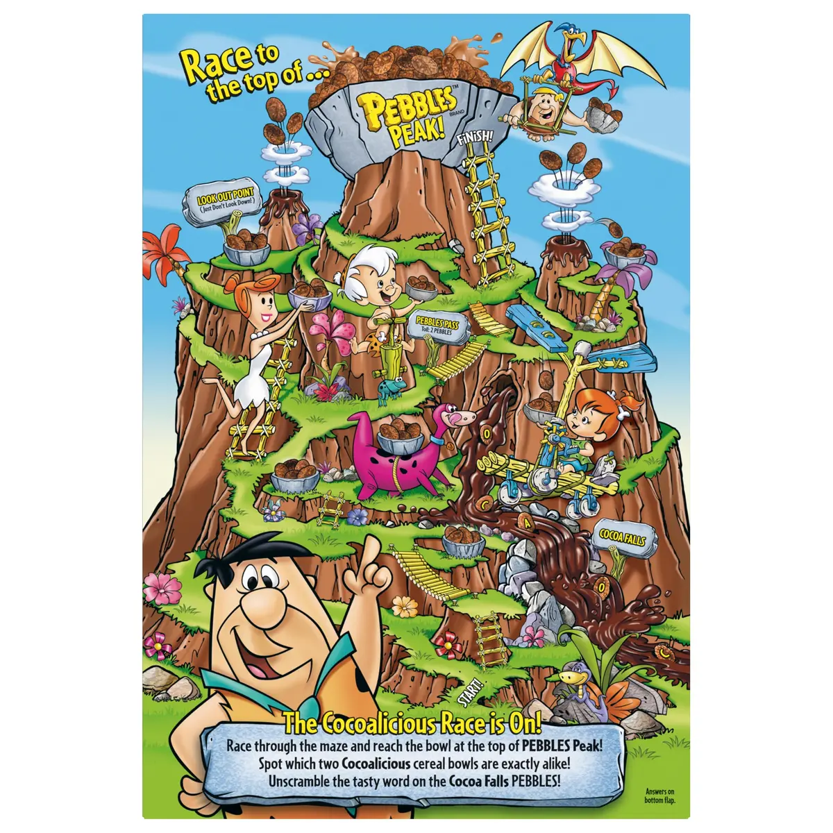 Pebbles Cocoa Chocolate Breakfast Cereal Gluten Free 780g (27.5 oz) | Rich Chocolate Flavor - view 9