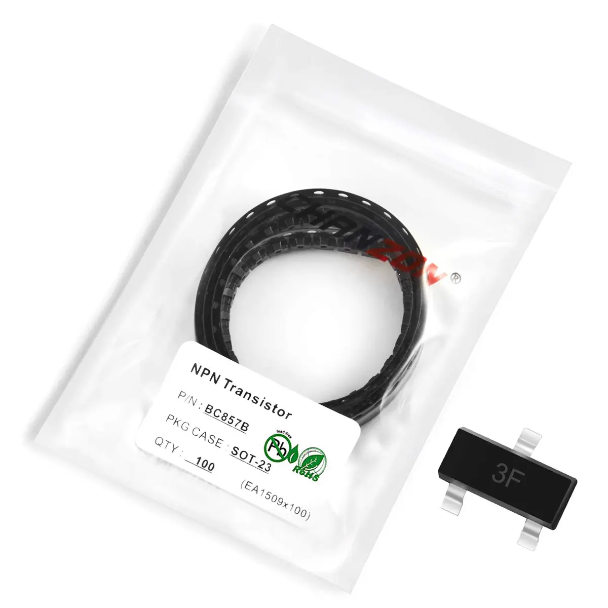 CHANZON PNP Power BJT Transistor SOT-23 | Suitable for Switching & AF Amplifiers - view 4