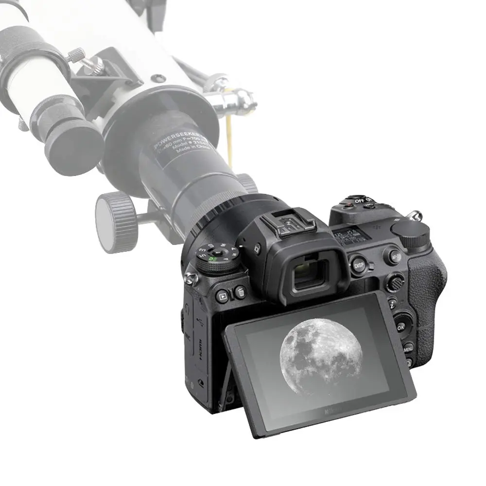 starboosa 1.25-Inch Telescope T Adapter for Nikon Z Mirrorless Cameras | Astrophotography Accessory - view 5