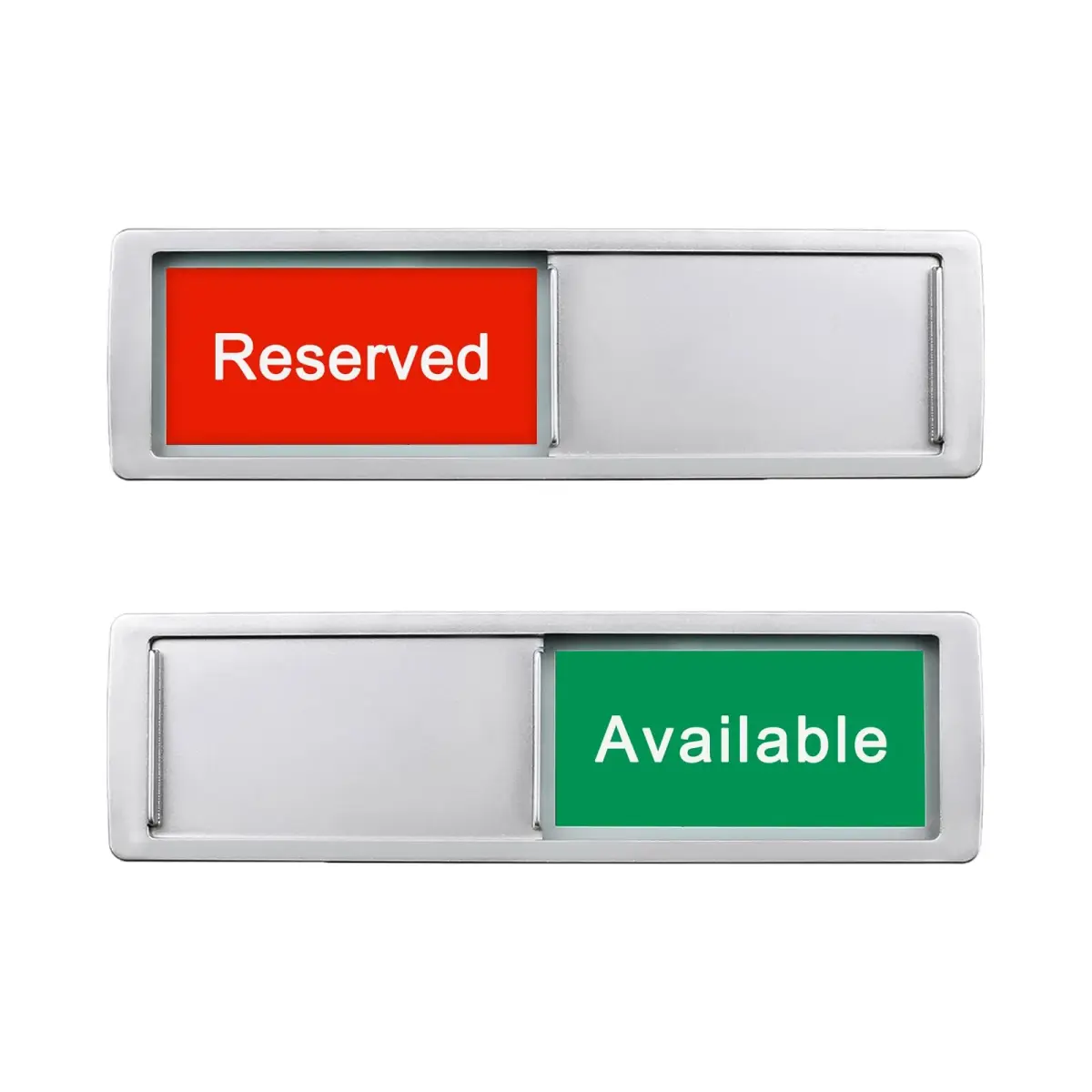 LoYinLo Black Do Not Disturb Sign - Clear Privacy Indicator for Offices and Homes - main product image